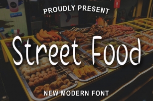 Street Food Font Download