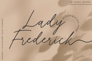 Lady Frederick Font Download
