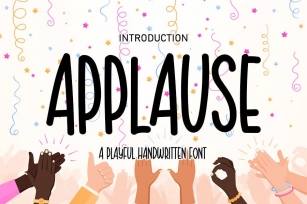 Applause Font Download