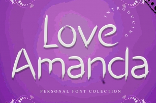 Love Amanda Font Download