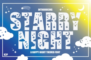 Starry Night Font Download