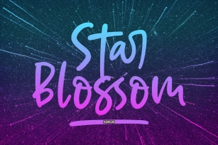 Star Blossom Font Download
