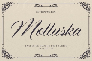 Molluska Script Font Download