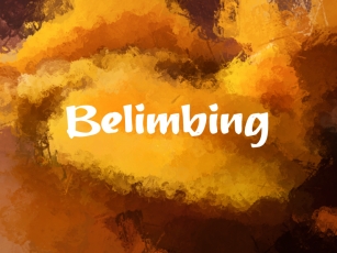 B Belimbing Font Download