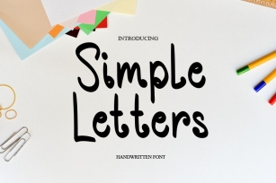 Simple Letters Font Download