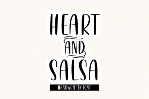 Heart & Salsa Font Download