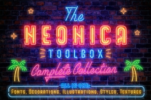 VV Neonica Toolbox Collection Font Download
