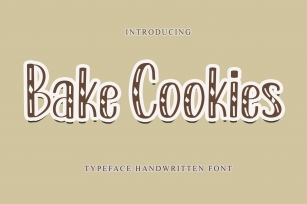 Bake Cookies Font Download