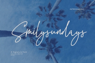 Smilysundays Signature Font Font Download