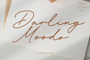Darling Moods Font Download