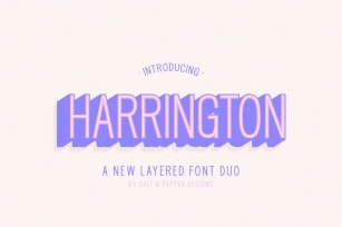 Harrington Font Family (3D Fonts, Logo Fonts, Font Family) Font Download