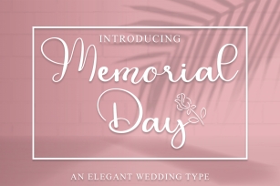 Memorial Day Font Download