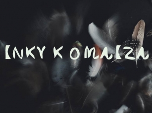 Inky Komaiza Font Font Download
