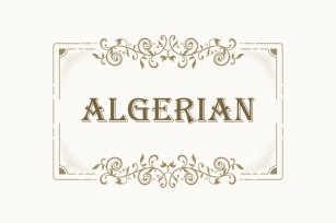 Algerian Font Download
