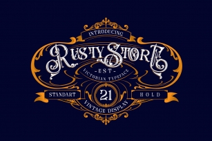 Rusty Store Font Download