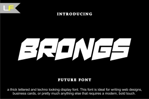 Brongs Font Download