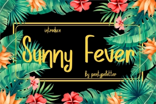 Sunny Fever Font Download