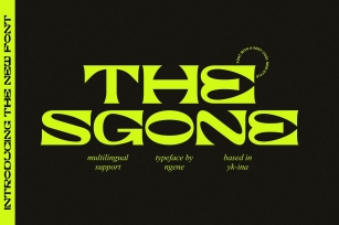 The Sgone Font Download