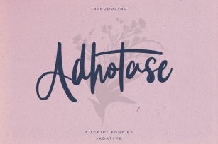 Adhotase Font Download