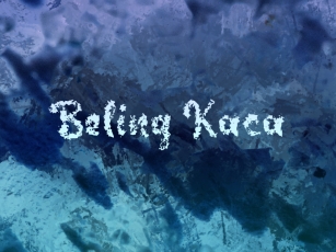 B Beling Kaca Font Download