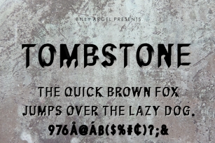TOMBSTONE Font Download