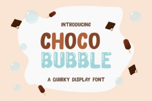Choco Bubble Font Download