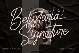 Belistaria Signature Font Download