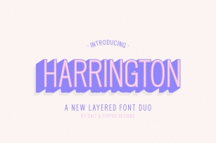 Harrington Family Font Download