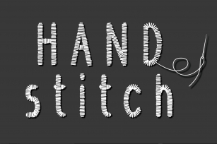 Handstitch Font Download