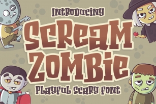 Scream Zombie Font Download