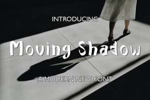 Moving Shadow Font Download