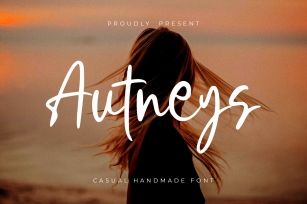 Autneys a Cute Summer Font Download