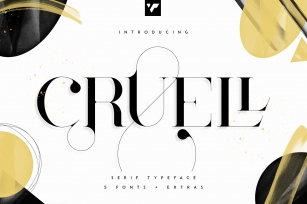 Cruell Serif Typeface Font Download