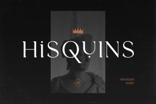 Hisquins - Minimalis & Modern Serif Font Download
