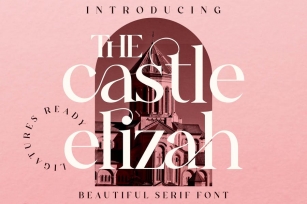 The Castle Elizah Serif Font LS Font Download