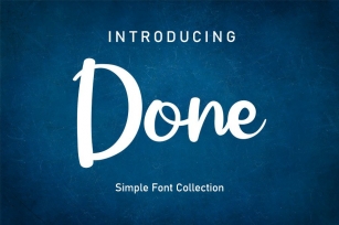 Done Font Download