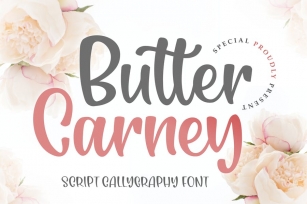 Butter Carney Font Font Download