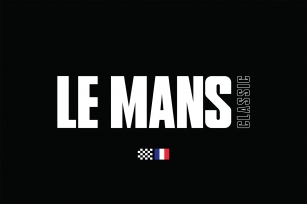Le Mans Font Download