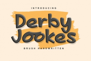 DS Derby Jookes - Brush Handwritten Font Download