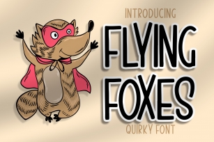 Flying Foxes Font Download