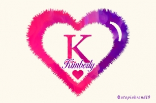 Kimberly Monogram Font Download