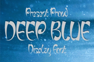 Deep Blue Font Download