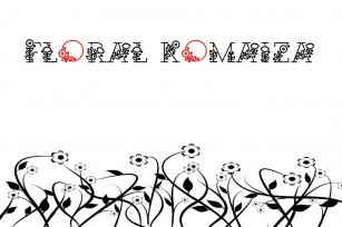 Floral Komaiza Font Download