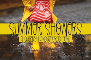 Summer Showers Font Download