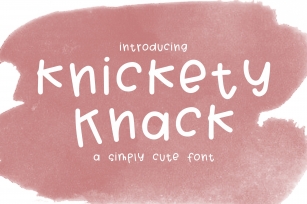 Knickety Knack Font Download