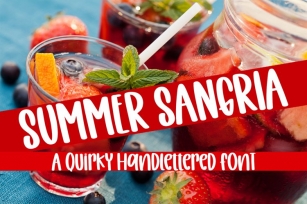 Summer Sangria Font Download