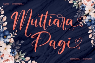 Muttiara Pagi Font Download