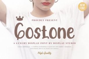 Gostone Font Download