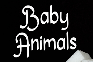 Baby Animals Font Download