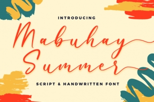 Mabuhay Summer Font Download